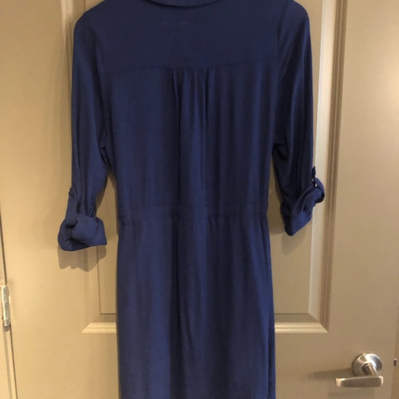 Entro dress- Navy blue, size S - Picture 2 of 2